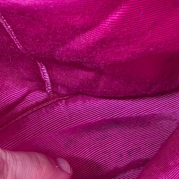 Buzz by Jane Fox Red Plaid Tweed Crossbody Satchel Tote Preppy Academia Y2K - Picture 8 of 16